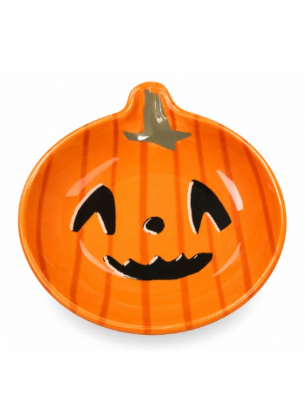 Hyde & EEK Target Halloween Pumpkin Jack O Lantern Figural Bowl 6"